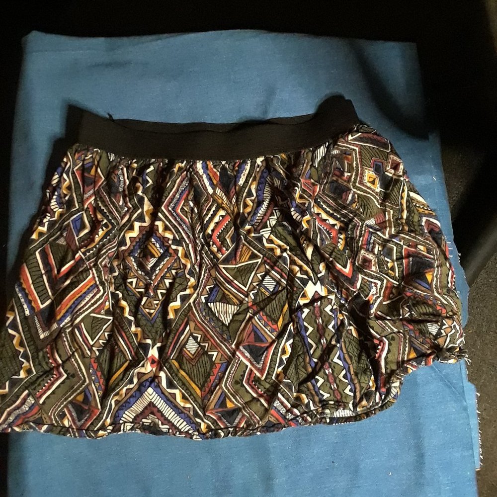 Tribal comfy skirt